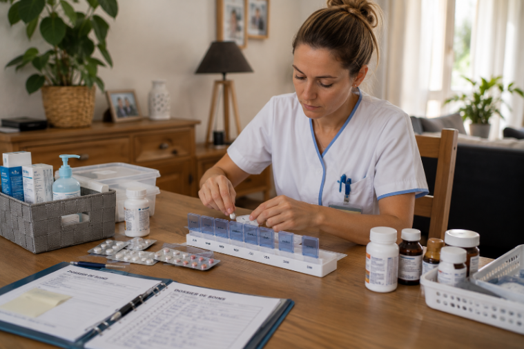 préparation des médicaments